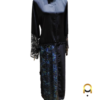 lace balck abaya