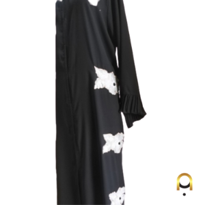 Abaya with patches